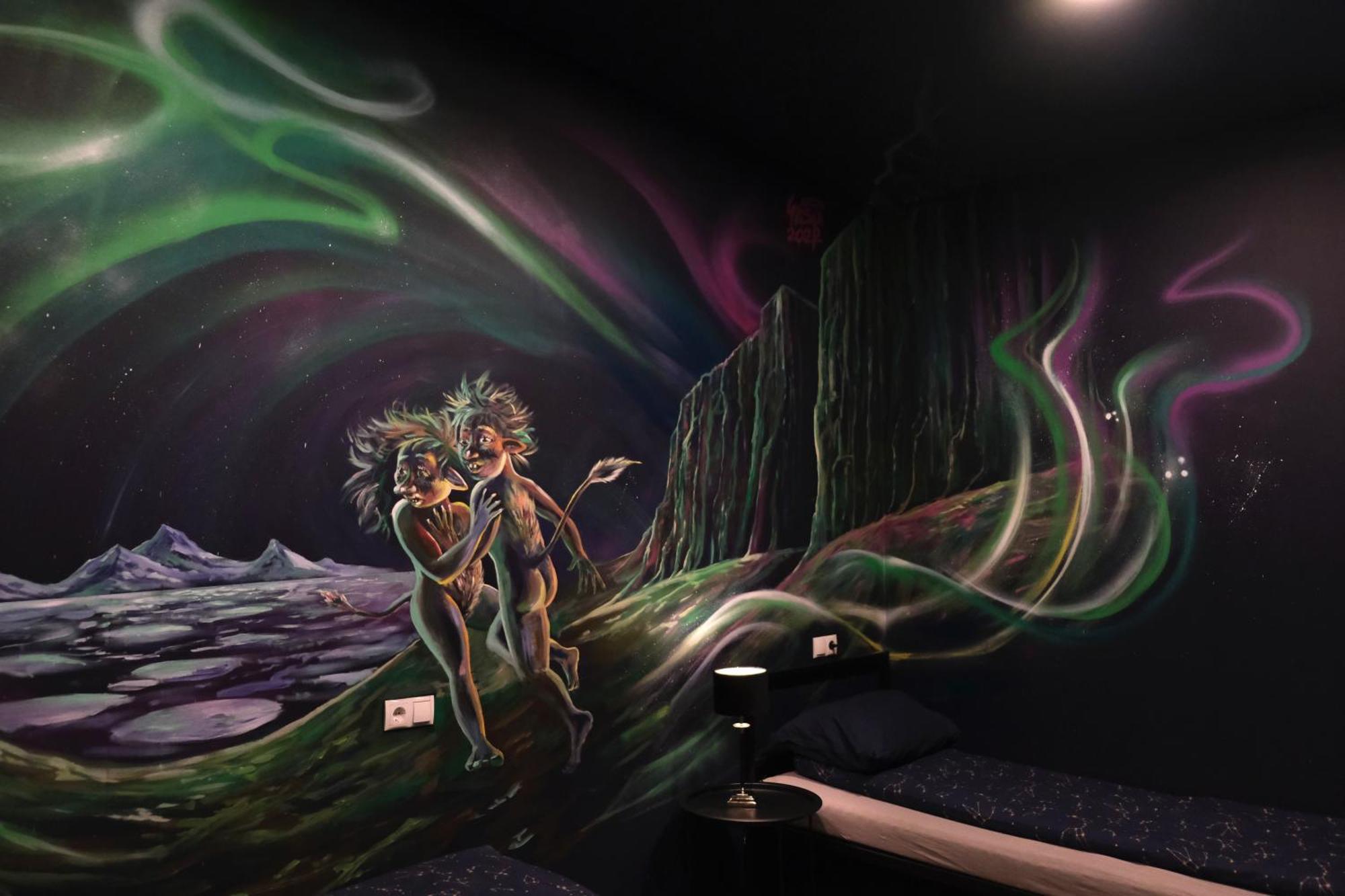 The Freezer Hostel & Culture Center Hellissandur Rum bild