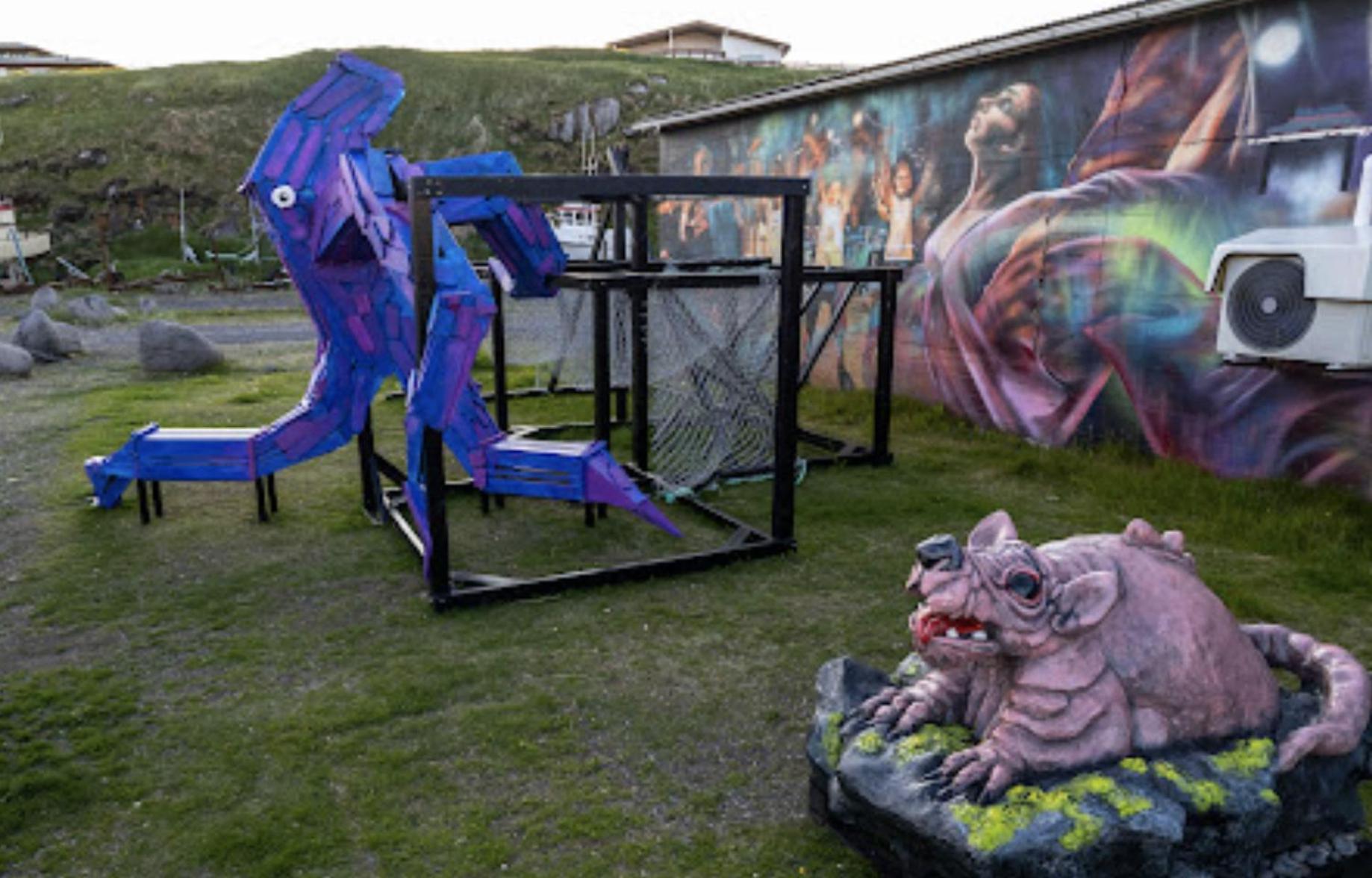The Freezer Hostel & Culture Center Hellissandur Exteriör bild